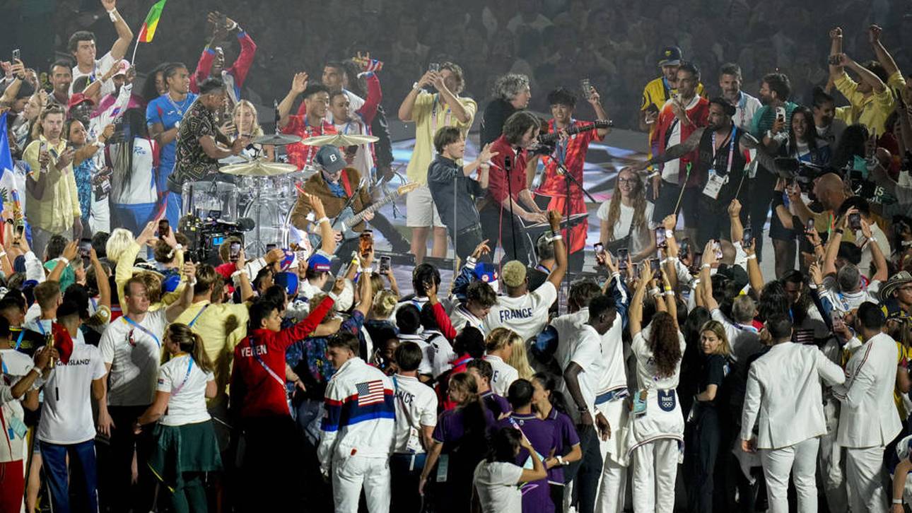 Wilder Chaos-Moment bei Olympia-Ende