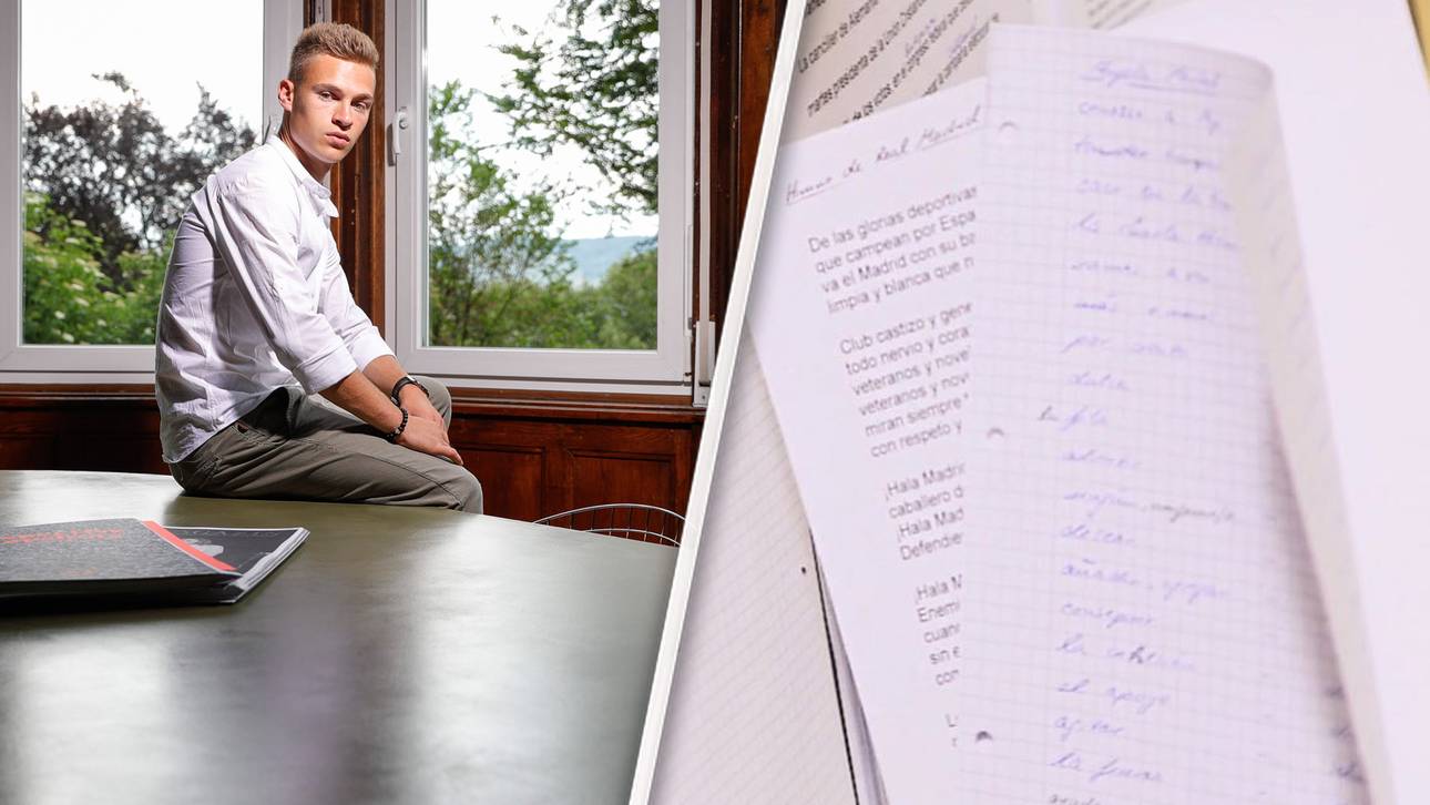 Kimmich lernt mit Reals Hymne