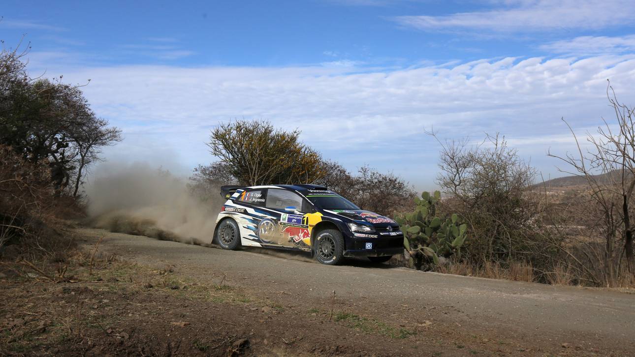 Ogier weiter auf Siegkurs in Mexiko