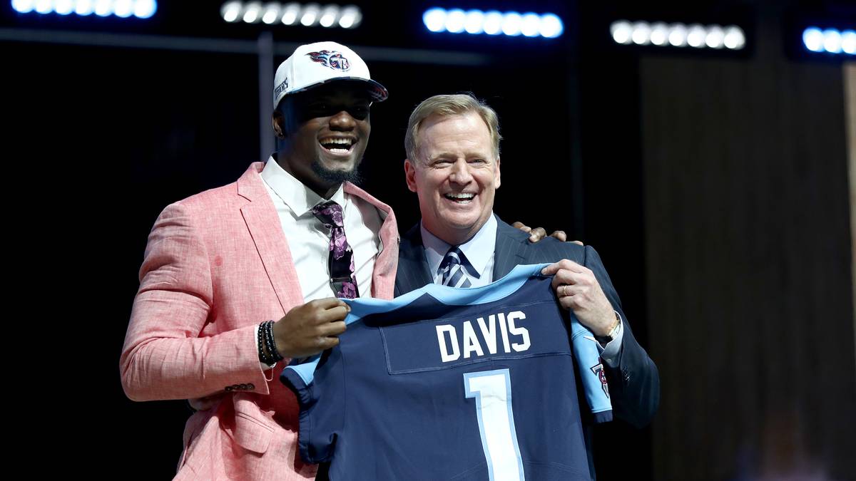 5. TENNESSE TITANS - COREY DAVIS (Wide Receiver, Western Michigan): Die Titans sichern sich die benötigte Waffe für den jungen Quarterback Marcus Mariota. Allerdings fällt die Wahl etwas überraschend nicht auf Mike Williams, sondern auf Corey Davis 