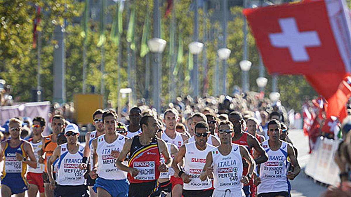Tag 6: Der Schlusstag der EM wird mit einem der Highlights für die Schweizer eingeleitet. Im Marathon soll Viktor Röthlin in seinem letzten Rennen den zweiten Titel für die Gastgeber holen