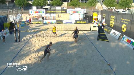 Triumph für's Brüderpaar: Benedikt und Jonas Sagstetter gewinnen das Endspiel ums Meisterschaftsticket und sind am Timmendorfer Strand dabei. Der Spielbericht.