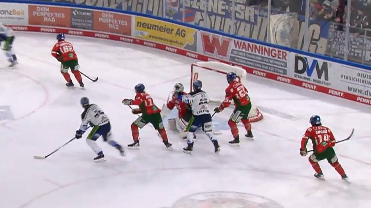 Straubing Tigers - Augsburger Panther | DEL-Highlights im Video