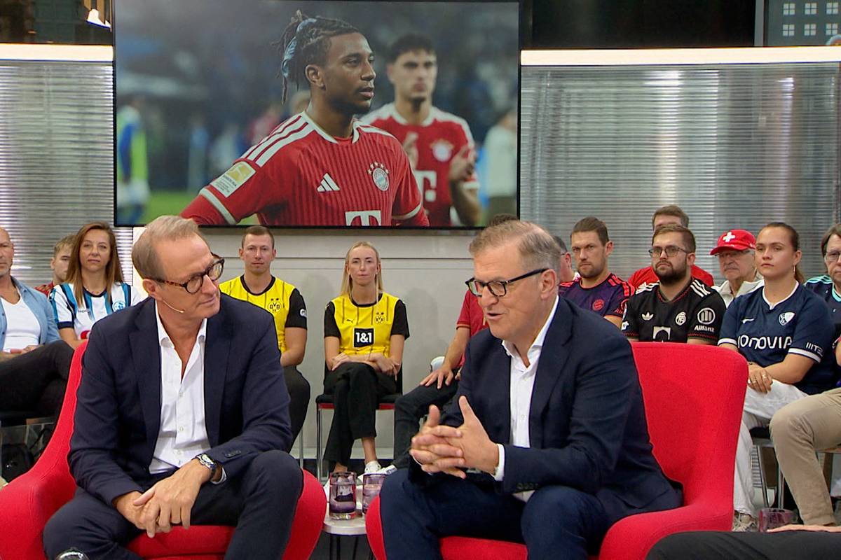 Von sich aus kommt Dreesen auf Olise zu sprechen
