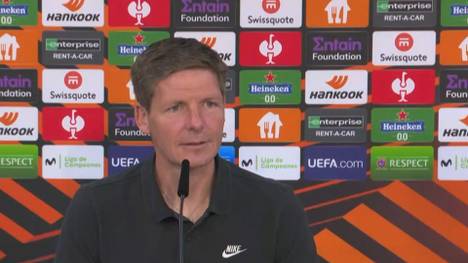 Oliver Glasner zollt den Eintracht-Fans vor dem EL-Finale gegen die Rangers großen Respekt. Er sieht den Aufwand, den sie betreiben, um ihre Mannschaft zu unterstützen, nicht als selbstverständlich an.