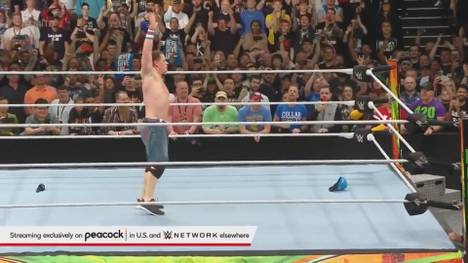 Einer der größten Stars der WWE-Geschichte gibt sich bei Money in the Bank in London unangekündigt die Ehre: John Cena deutet eine heiße Nachricht für die europäischen Fans an.