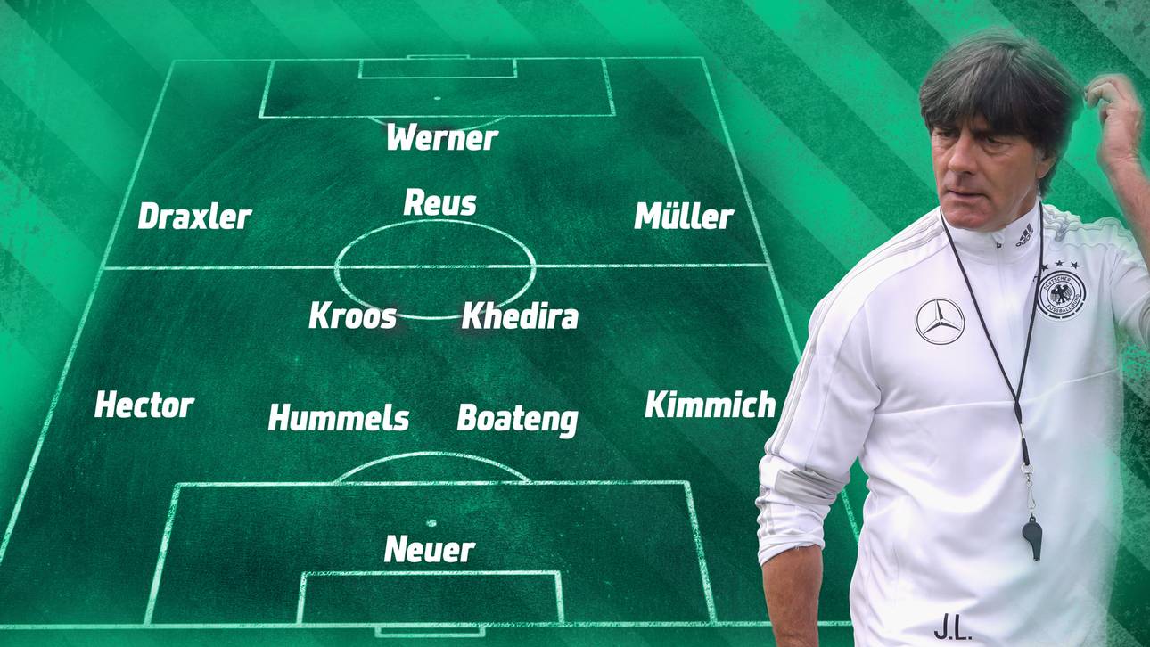 Die voraussichtliche Aufstellung des DFB-Teams beim WM-Auftakt gegen Mexiko