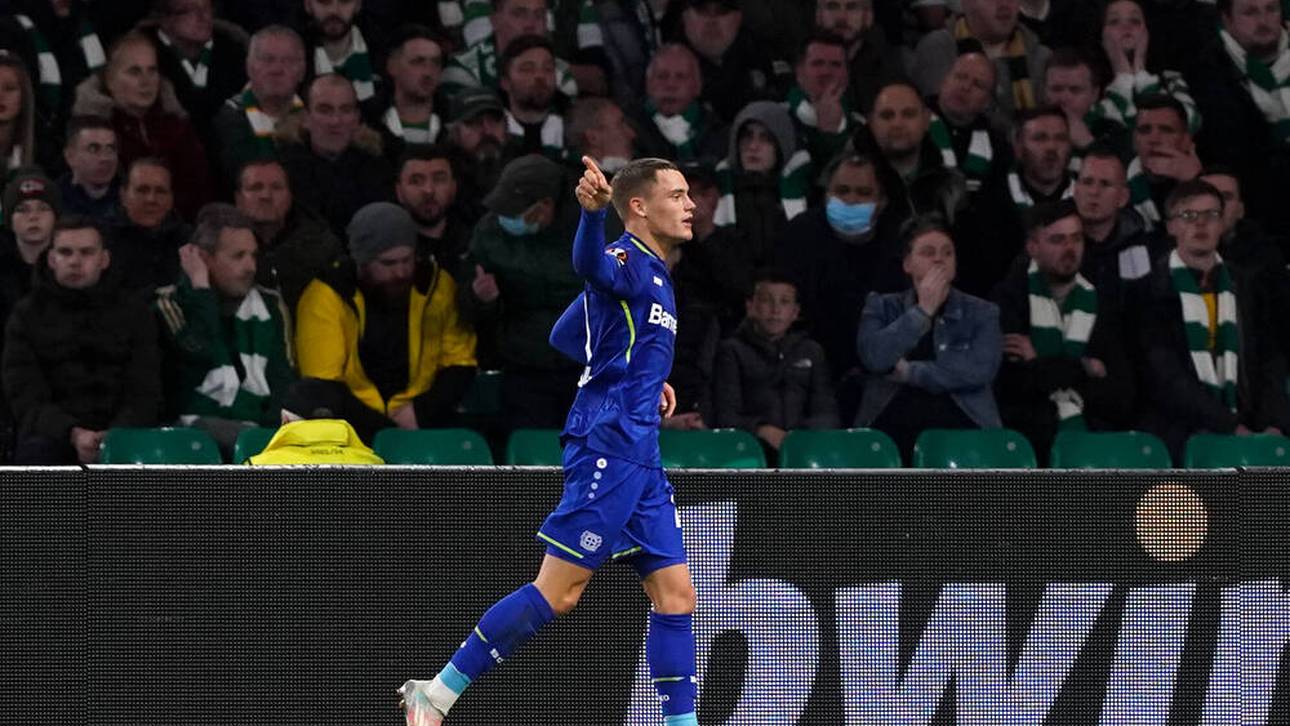 Bayer erobert den Celtic Park