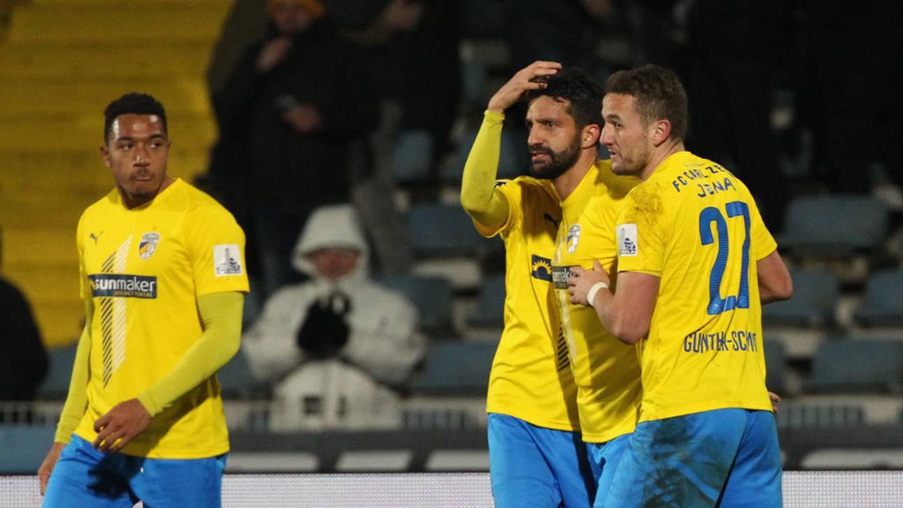 Schlusslicht Jena schöpft Hoffnung