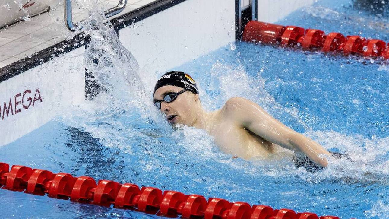Sichert sich ein Schwimmer die erste deutsche Medaille?