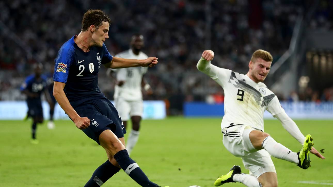 Frankreich mit Pavard gegen DFB