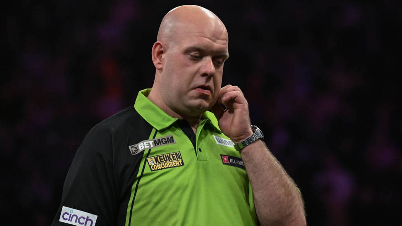 Michael van Gerwen konnte beim Premier-League-Spieltag in Berlin nicht antreten