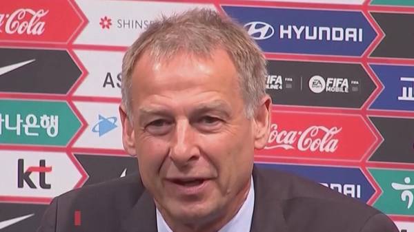 Das sind Klinsmanns ersten Worte als Nationaltrainer von Südkorea