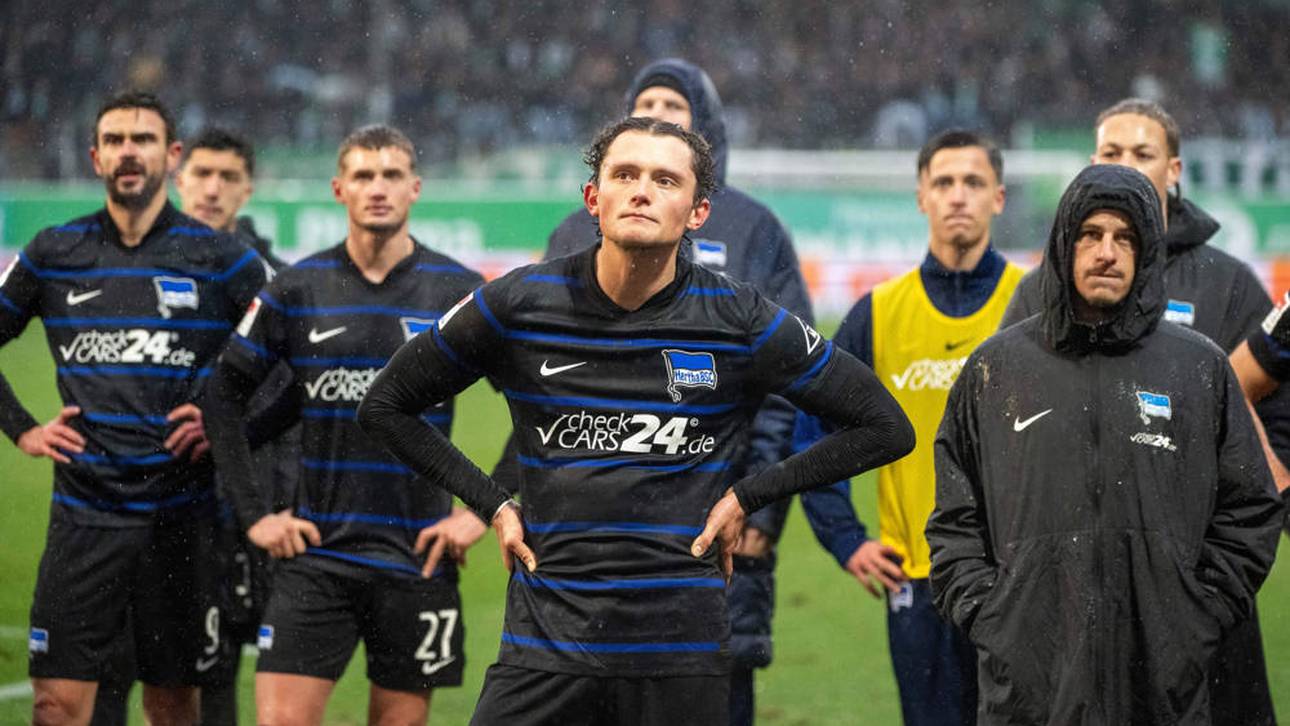 Die Mannschaft von Hertha BSC hat ein weiteres Spiel verloren