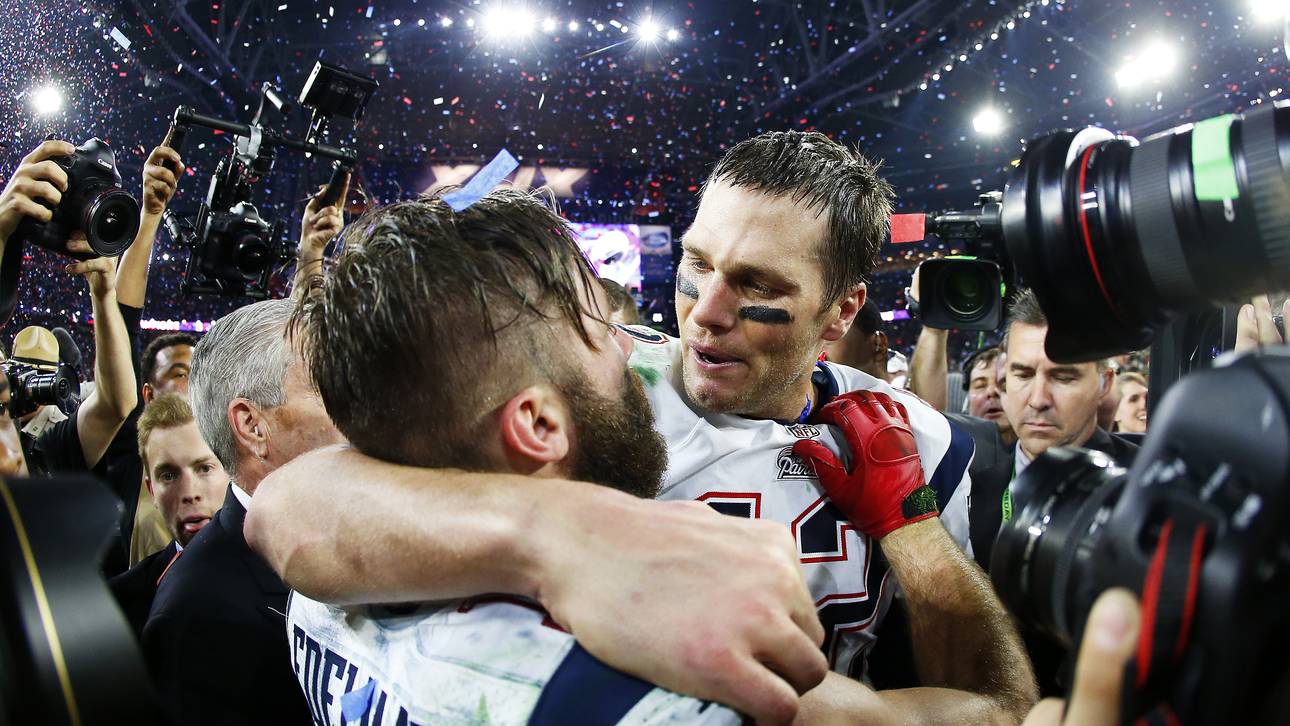 Teamkollege half Brady durch Tief