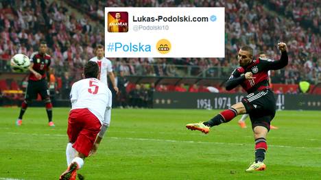 Lukas Podolski gegen Polen