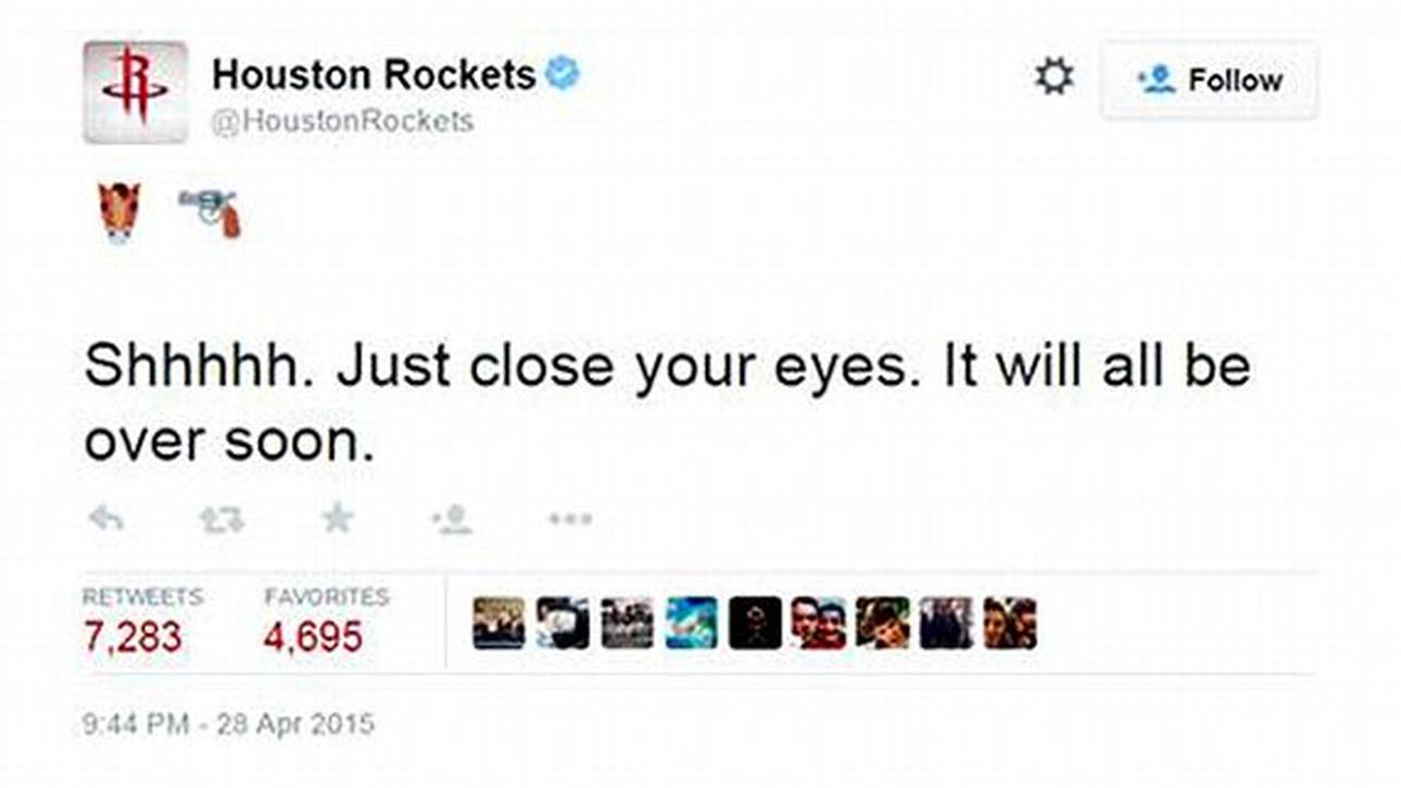 Houston Rockets auf Twitter