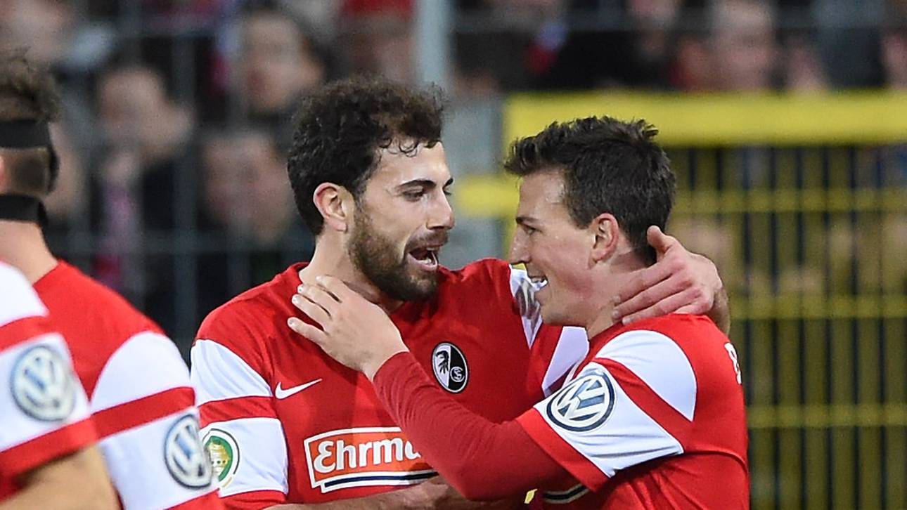 Freiburg zieht ins Viertelfinale ein