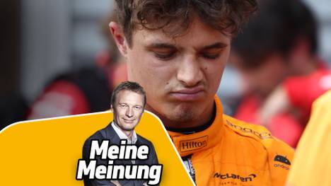 Lando Norris fiel im Rennen von Spa zwischenzeitlich bis auf Platz 19 zurück