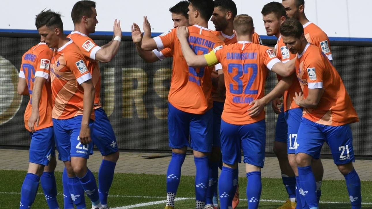 Darmstadt sichert Relegation nach Sieg in Kiel