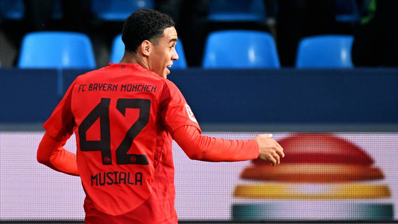 Jamal Musiala befindet sich aktuell in Topform