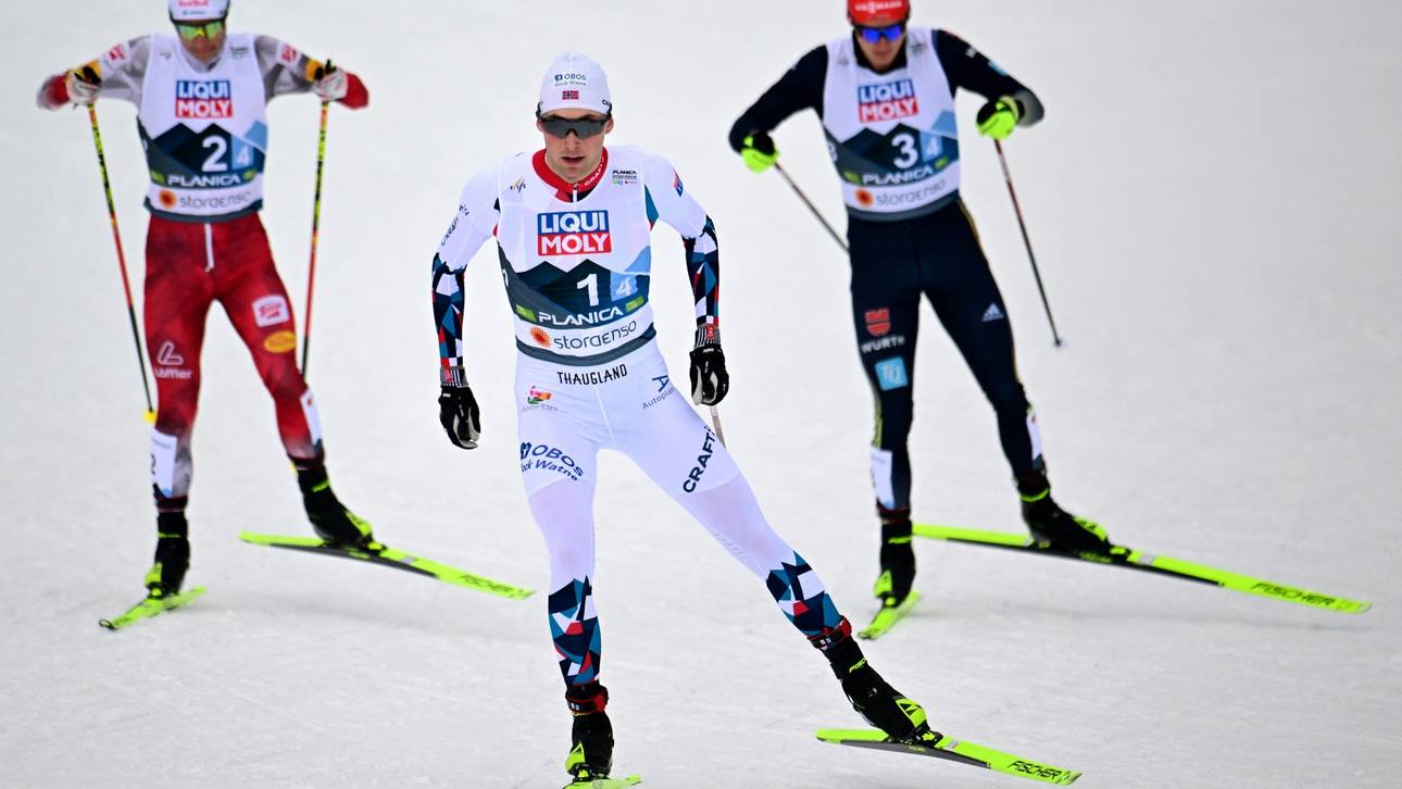 Schmid bei Riiber-Show Vierter