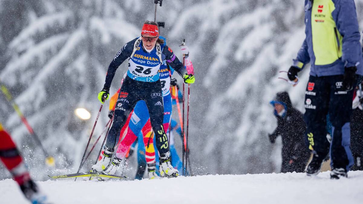 Für Denise Herrmann lief der Weltcup in Oberhof überhaupt nicht rund