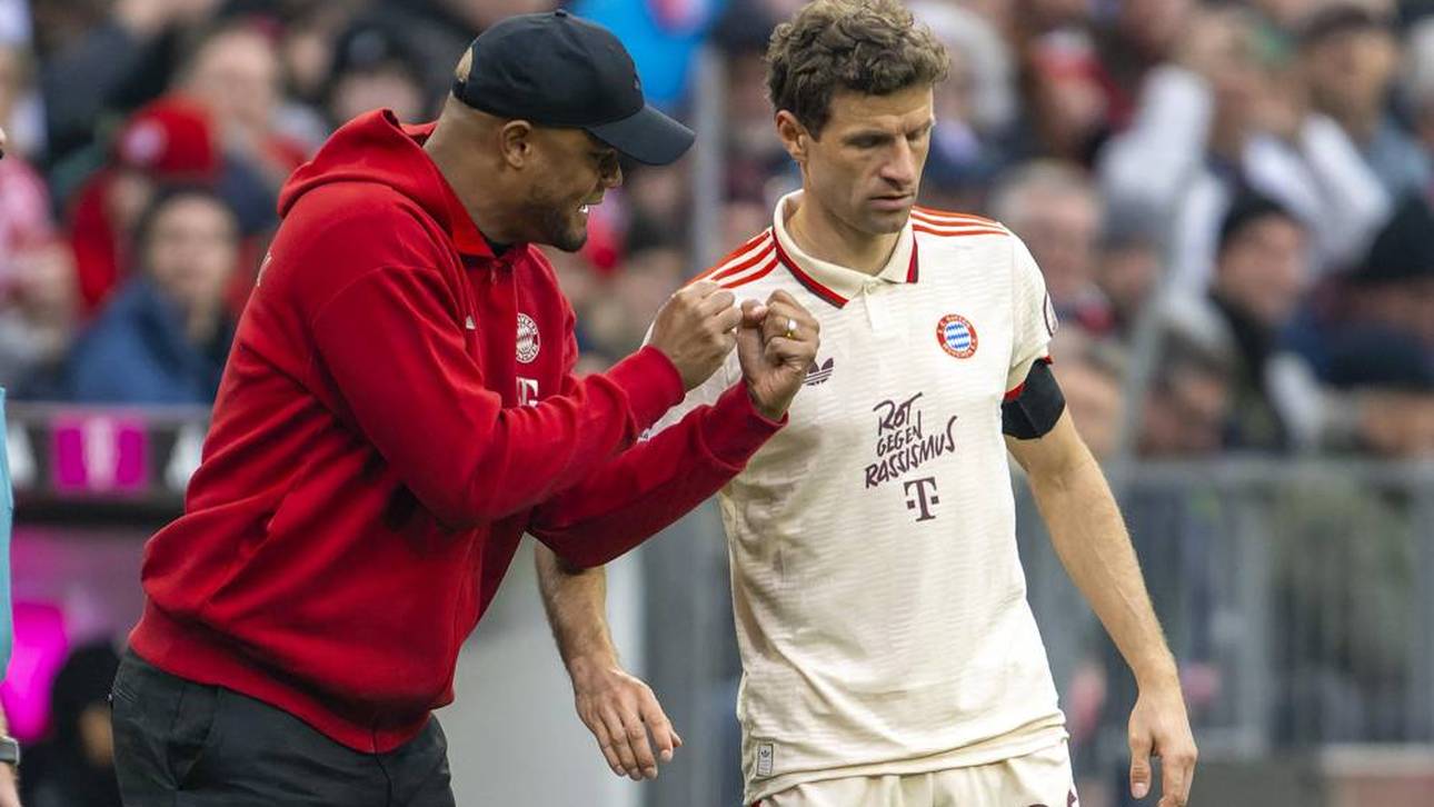 Das sagt Kompany zum Müller-Aus