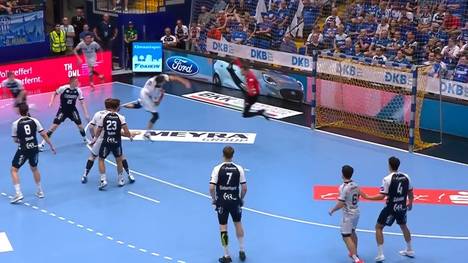 Die Highlights der Partie TBV Lemgo Lippe - MT Melsungen aus der Handball-Bundesliga im Video.