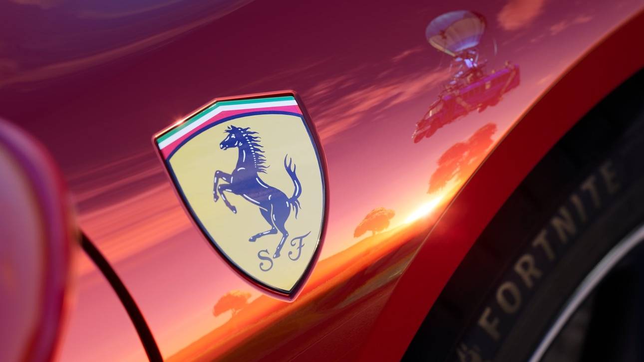 Fortnite: Ferrari 296 GTB originalgetreu im Spiel