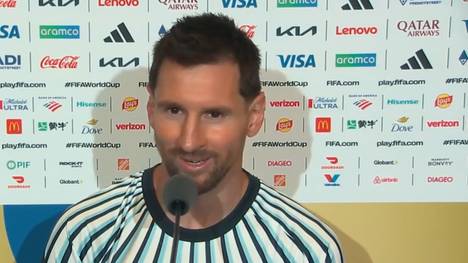 Mit seinem Dreierpack gegen Algerien zieht Messi mit WM-Rekordtorschütze Miroslav Klose gleich. Der Argentinier freut sich zwar über die Bestmarke, betont aber, dass es am Ende nur eine Statistik ist.