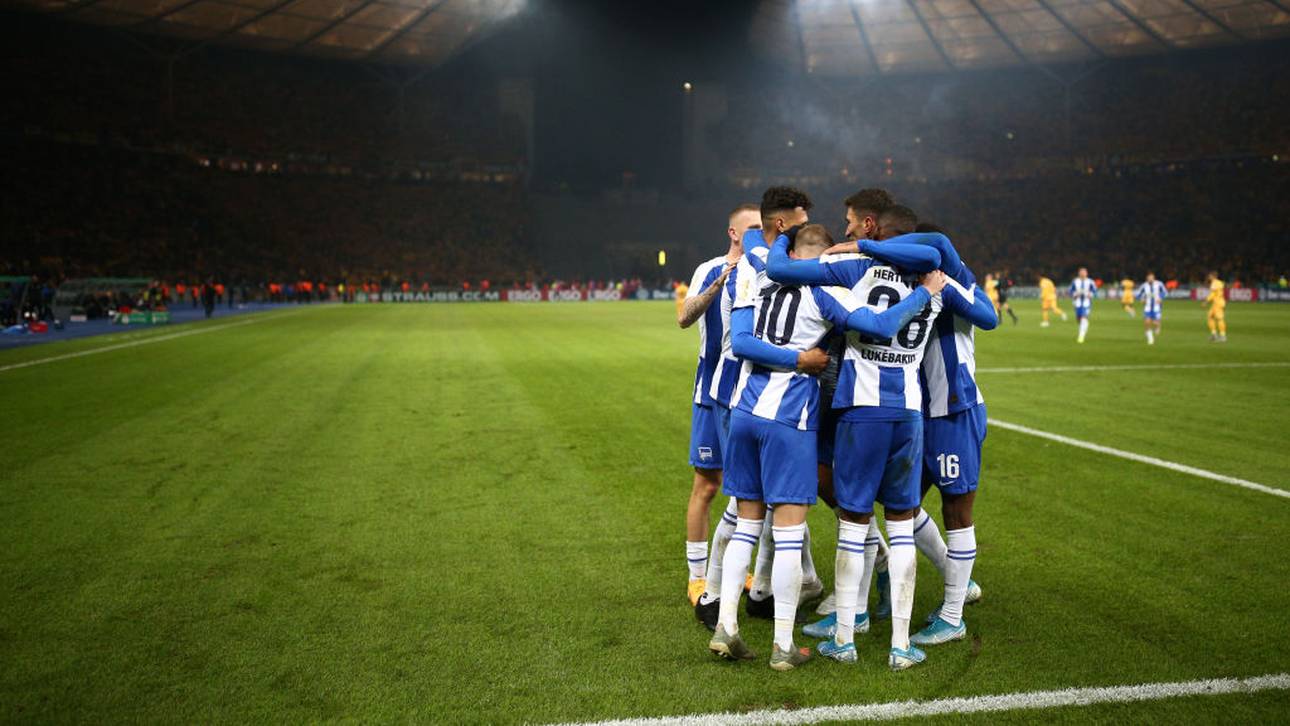 Hertha zittert sich ins Achtelfinale