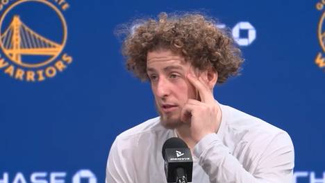 Warriors-Youngster Brandin Podziemski verrät, wie Steph Currys Ratschlag sein Spiel beeinflusst hat, und warum der Sieg gegen die Nuggets ein echter Boost für die Warriors ist.