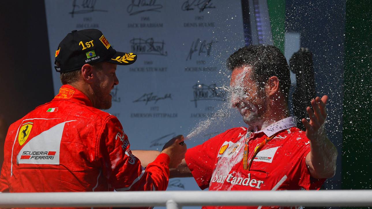 Vettel siegt, Vize-Titel fast sicher