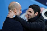 Mikel Arteta spricht über die Beziehung zu Pep Guardiola. Die beiden Spanier arbeiteten einst zusammen bei Manchester City, mittlerweile sind sie Rivalen in der Premier League.