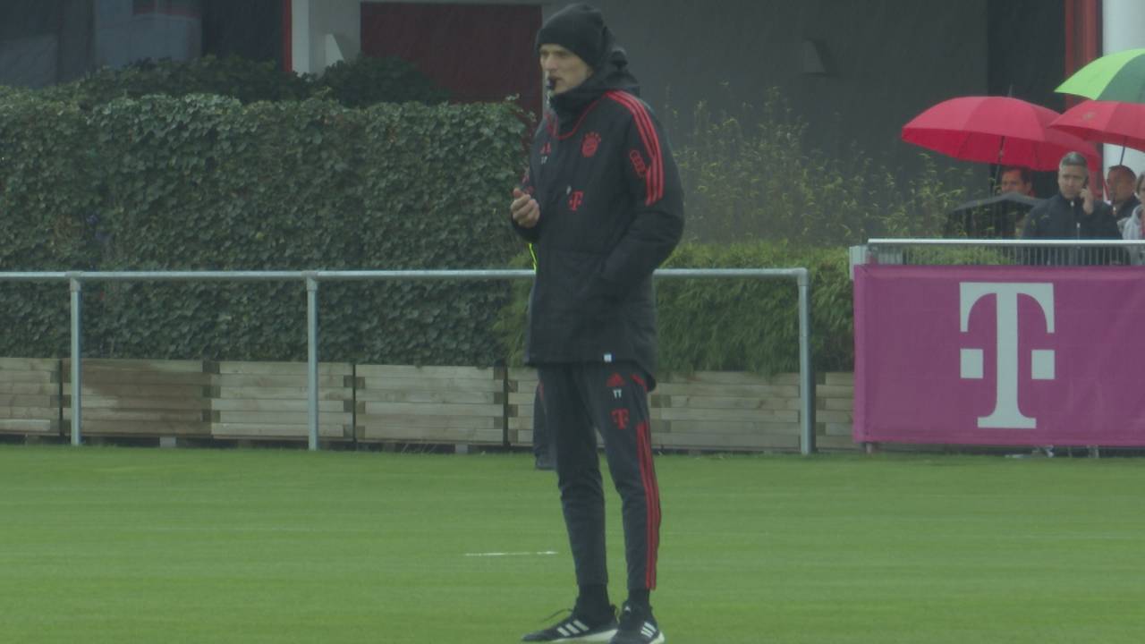 Saisonendspurt: Tuchel macht die Bayern Stars im Training heiß