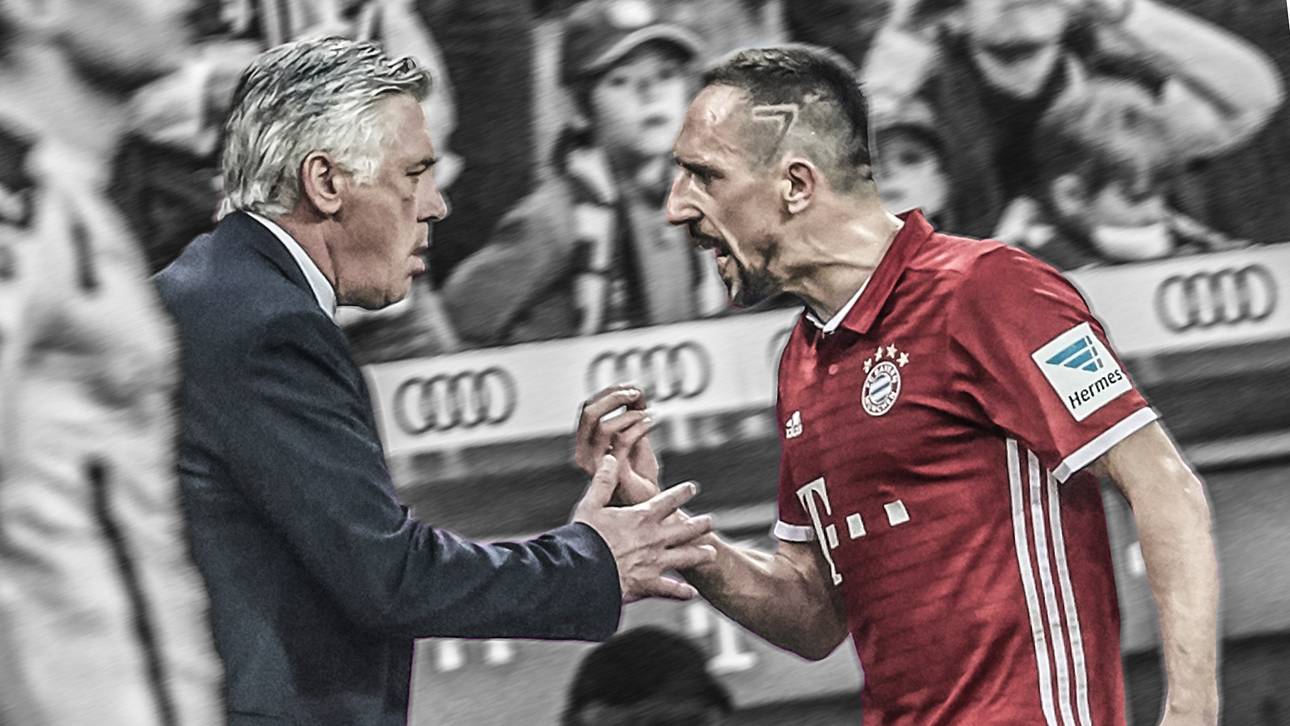 Zoff zwischen Ribery und Ancelotti