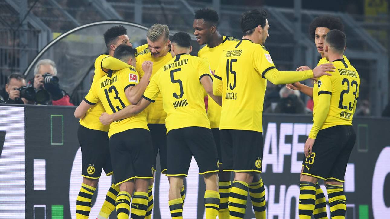 BVB mit Kantersieg gegen Frankfurt