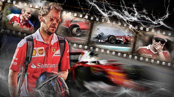 Pannen-Jahr von Ferrari und Sebastian Vettel