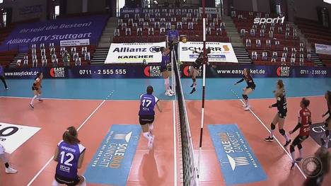 In drei Spielen gegen Stuttgart hat der Dresdner SC noch keinen Satzgewinn verbuchen können. In Spiel zwei der Finalserie sollte sich das auf dramatische Weise ändern.