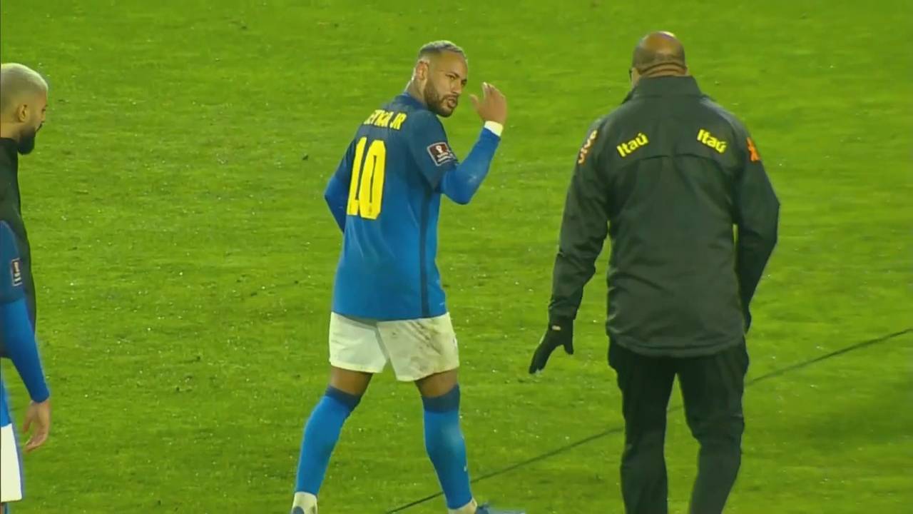 Mega-Stress um Neymar! PSG-Superstar von Bodyguard abgeführt