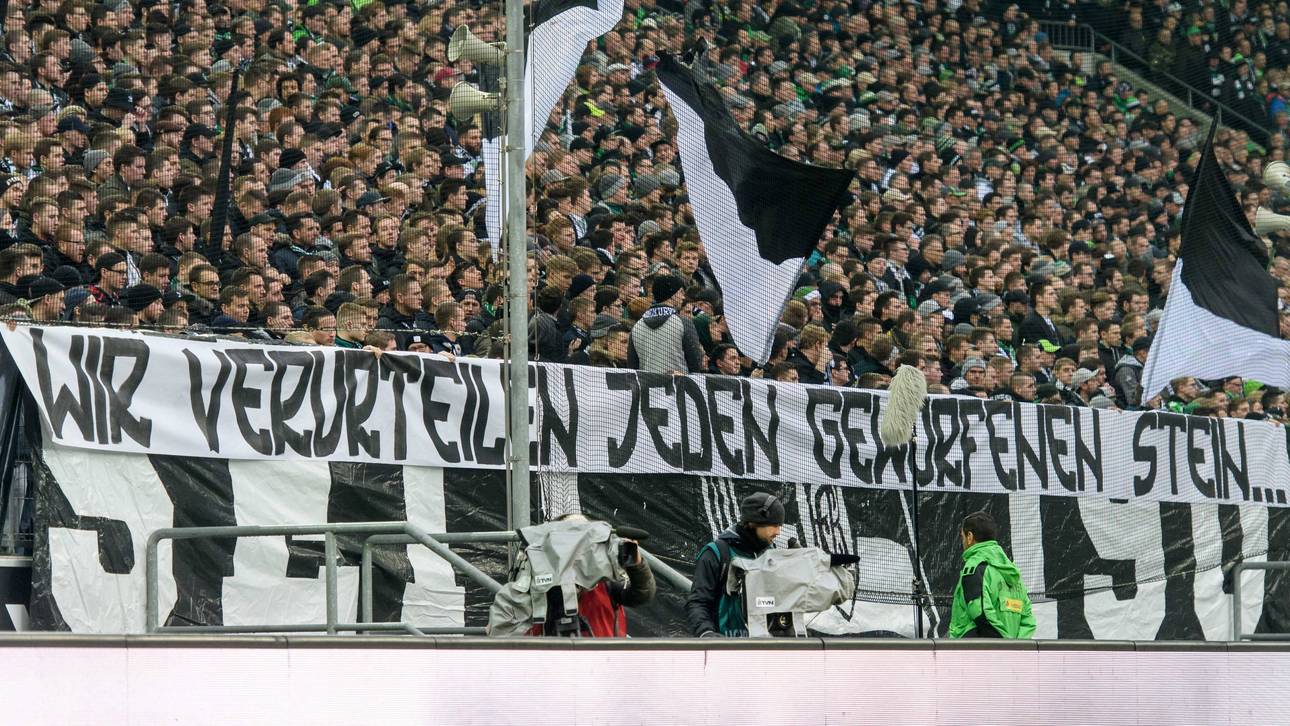 DFB ermittelt nach Gladbach-Banner