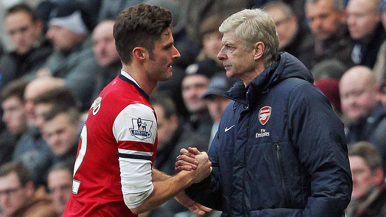 Wenger nimmt Giroud in Schutz