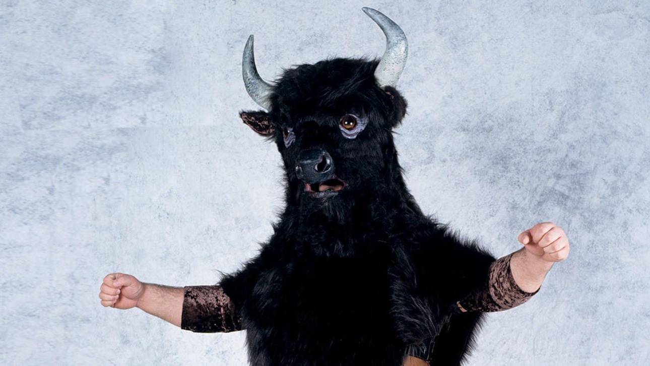 Mike Halac trug bei WWE als Mantaur eine Stiermaske