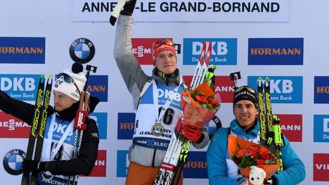 Benedikt Doll hat den Sprint in Le Grand Bornand gewonnen
