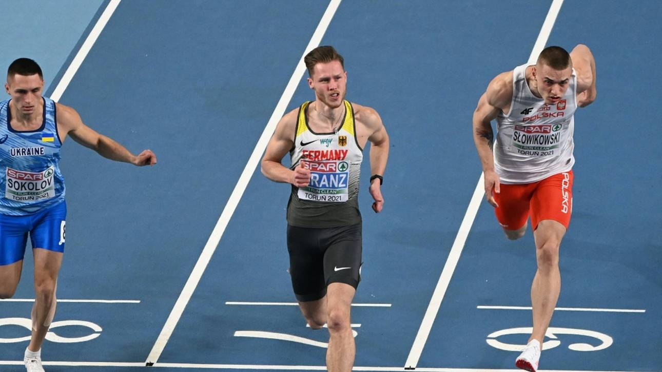 Leichtathletik-Hallen-EM: Sprint-Trio um Kranz im 60-m-Halbfinale