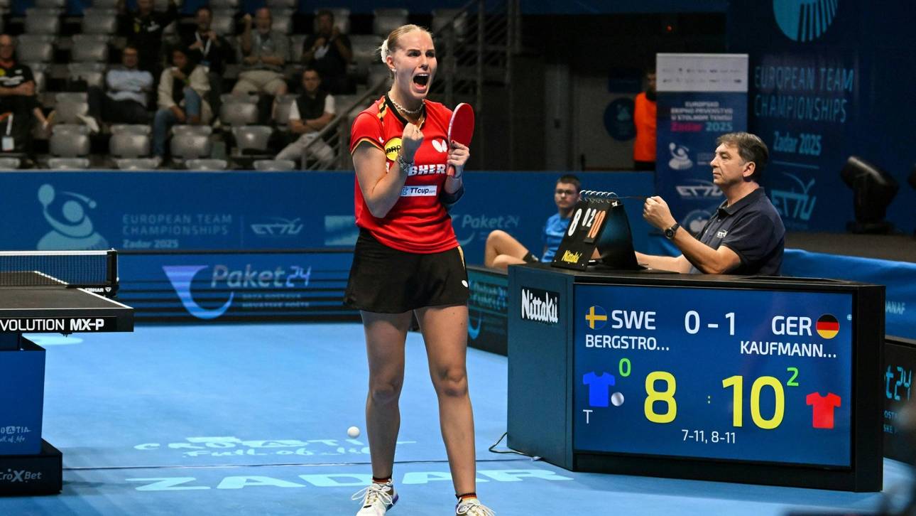 DTTB-Frauen haben Medaille sicher