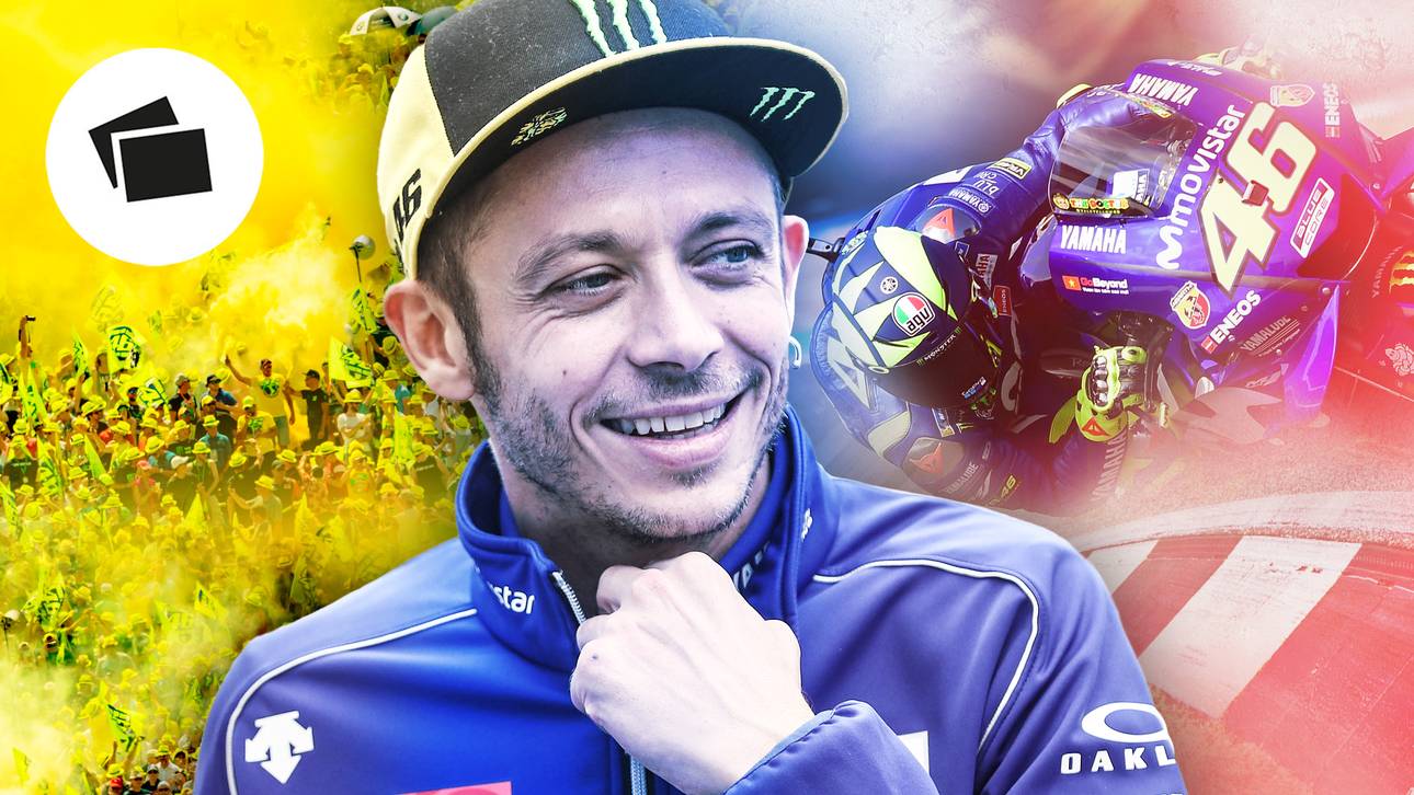 Rossis Rekord-Karriere in Bildern