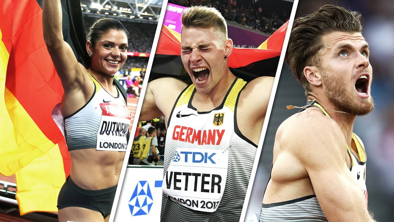 WM: Medaillenregen für Deutschland