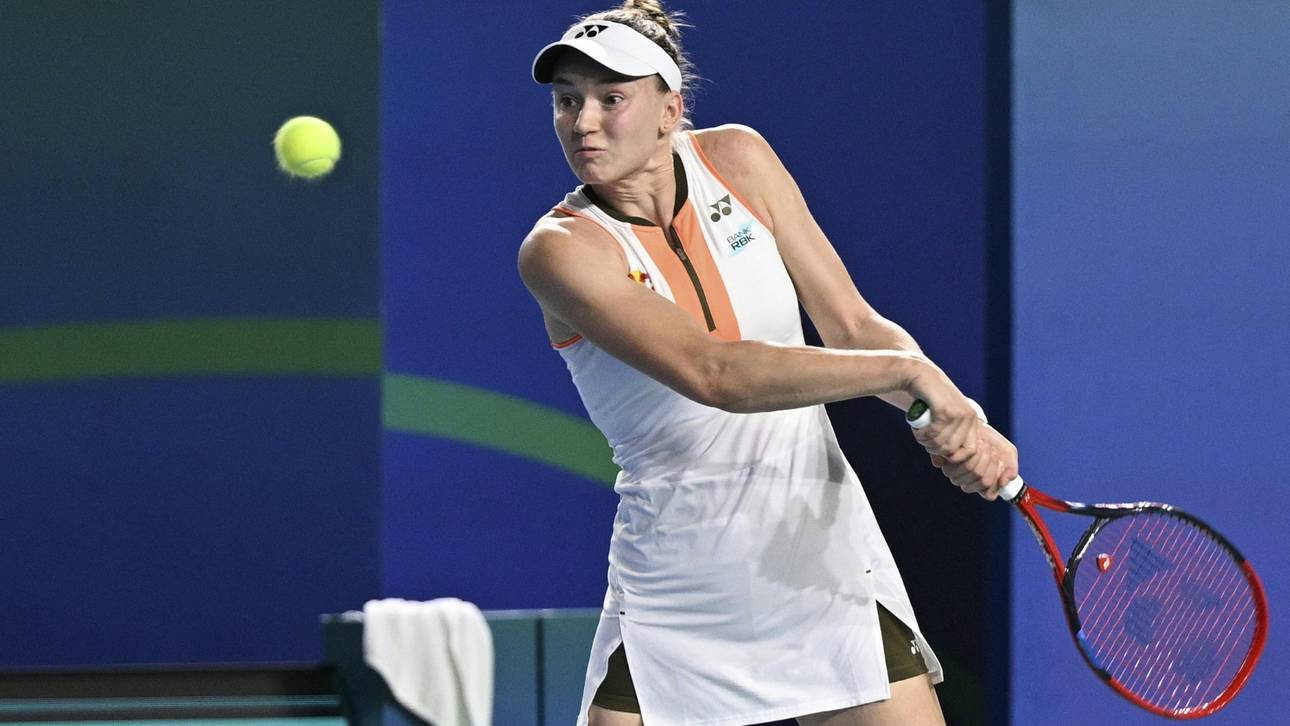 Rybakina gewinnt in Ningbo